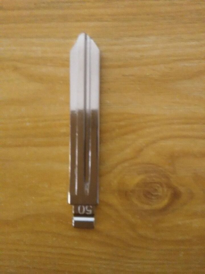 NO.50 Replacement Key Blade for Hyundai Elantra Middle Groove for folding flip key