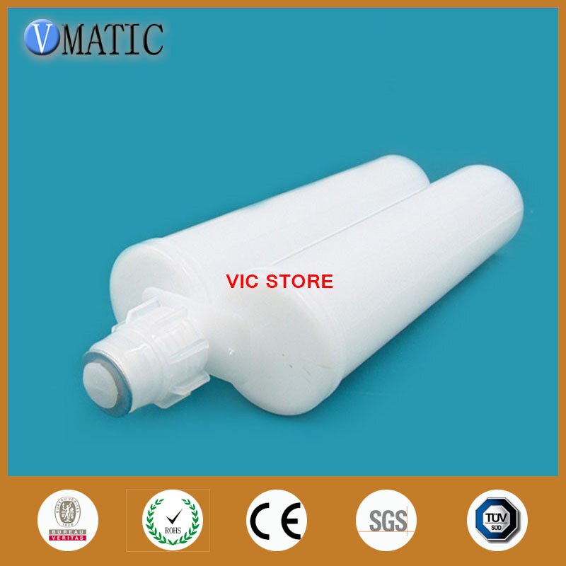 400ml/cc Two Component Plastic Cartridge 1:1 With Static Mixer