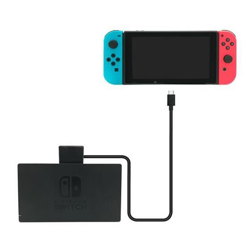 NS Accessories Dock and Charger Extender Cable for Nintendo Switch, Support 10 Gbps Data Transfer Rate - 3.28 feet