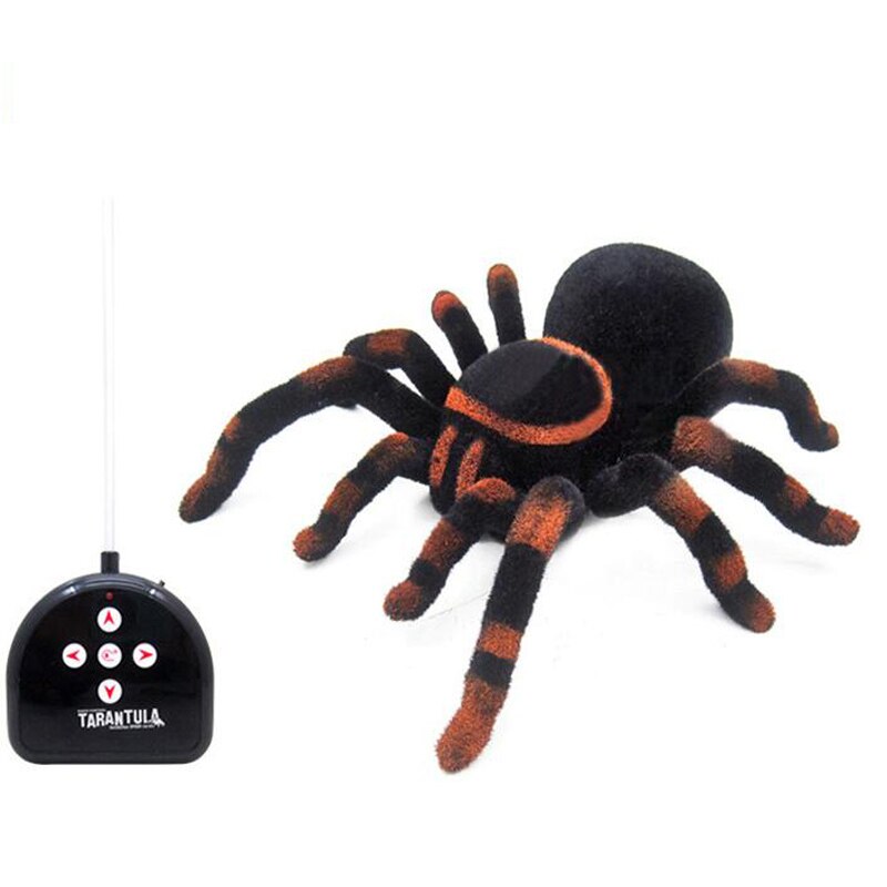 Multifunktionssimulation fjernbetjening firevejs edderkop legetøj infrarød fjernbetjening tarantula legetøj festival hele person legetøj