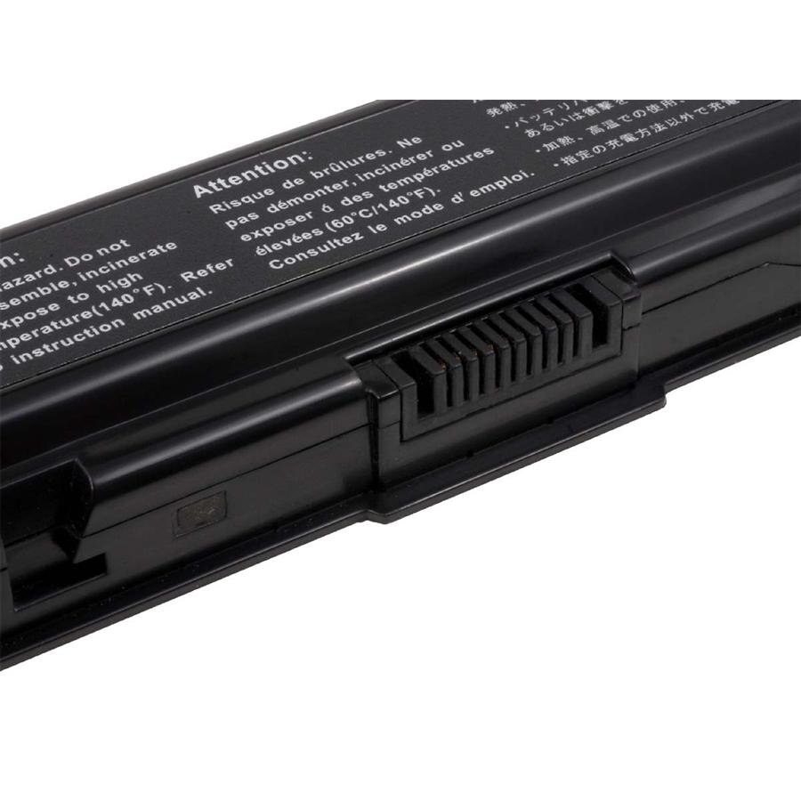 Powery Batería para Toshiba Modelo PA3534U-1BRS Estándar, 10,8V, 4400mAh/48Wh, Li-Ion, recargable, 205,6mm x 51,8mm x 20mm, 100% Compatible.