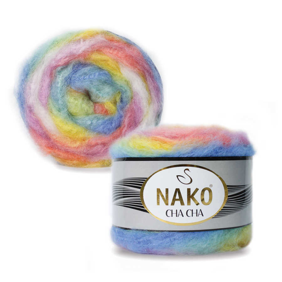 Premium Knitted Yarn - 9 Color Options - 105 Meters(150gr) - Knitting Yarn Ball - Nako Cha Cha - Acrylic - Cardigans - Sweaters - Shawls - Blouses - Scarf - Beanie - Home Textiles - Autumn - Winter - Accessories - DIY: 87083