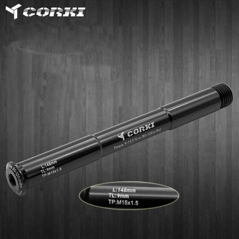 Corki Mountain Bike Bicycle Front Hubs Tube Shaft For ROCK SHOX 100*15 Fork Pike DJ RC RCT3 Thru Axle Lever Bicycle Accessories