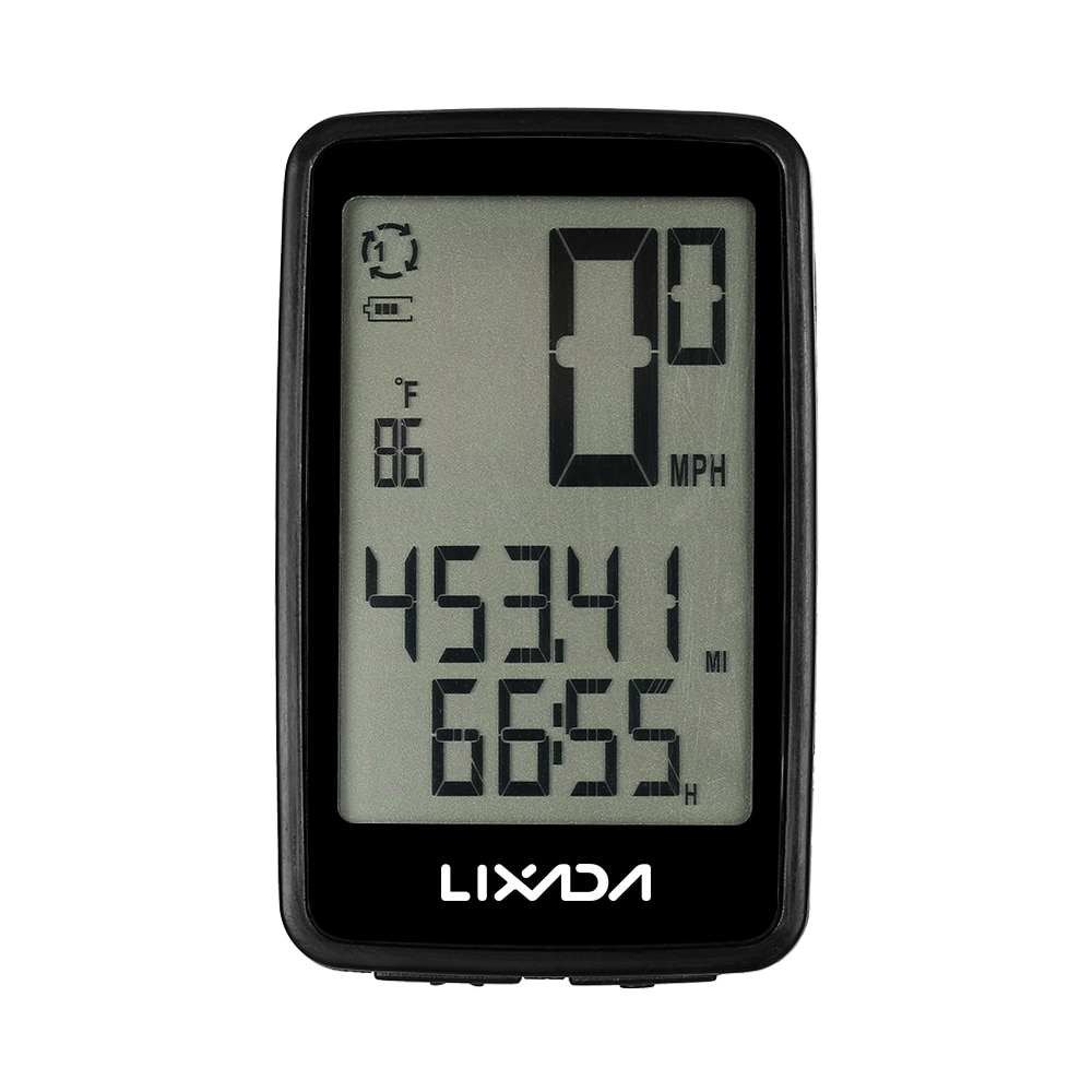 Lixada GPS komputer rowerowy USB akumulator bezprzewodowy rowerowy komputer rowerowy z licznik rowerowy w milach pasażerskich