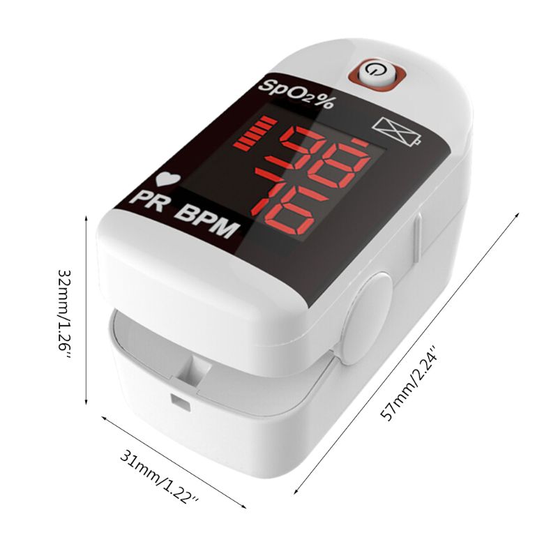 Pluse Oximiter Finger Blut Sauerstoff Sättigung Monitor Pluse Bewertung für Heimat Reise
