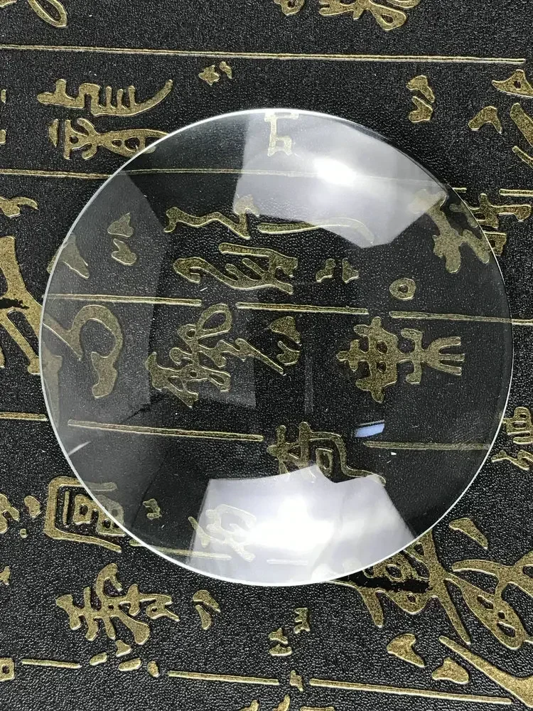 18-90mm Flat Convex Lenses Magnifying Glass Optical Glass Plano-convex Lens Magnifier Lens for Replacement 1 PC