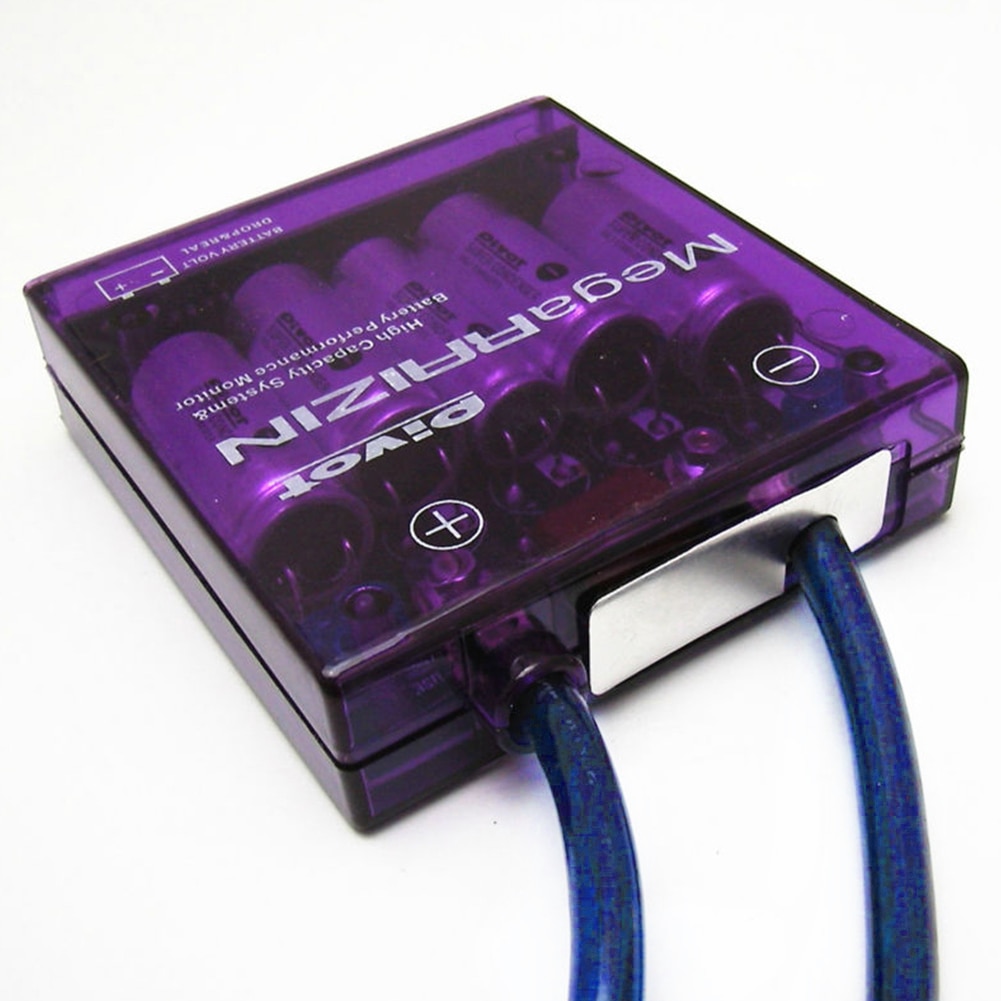 Universal Auto Spannung Stabilisator Lila PIVOT MEGA RAIZIN Universal Auto Kraftstoff Saver Spannung Stabilisator Regler