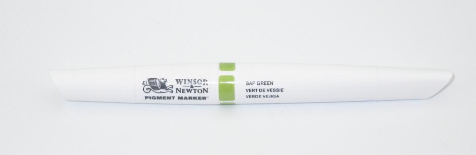Winsor & Newton Pigment Markers Blue and Green Tones: SAP Green
