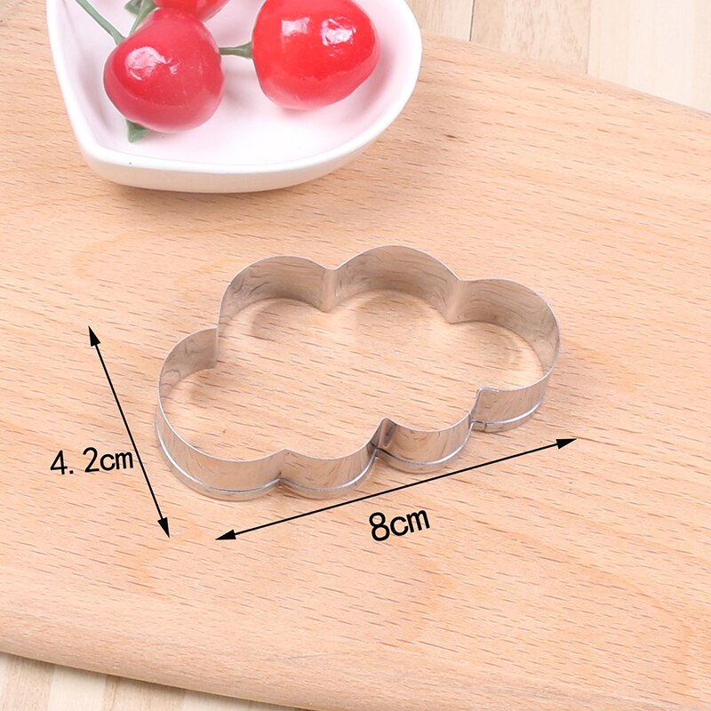 1 Pcs Rvs Biscuit Mould Rvs Cake Decorating Cookie Mould Fondant Postzegels Cutters Keuken Cocina: 02