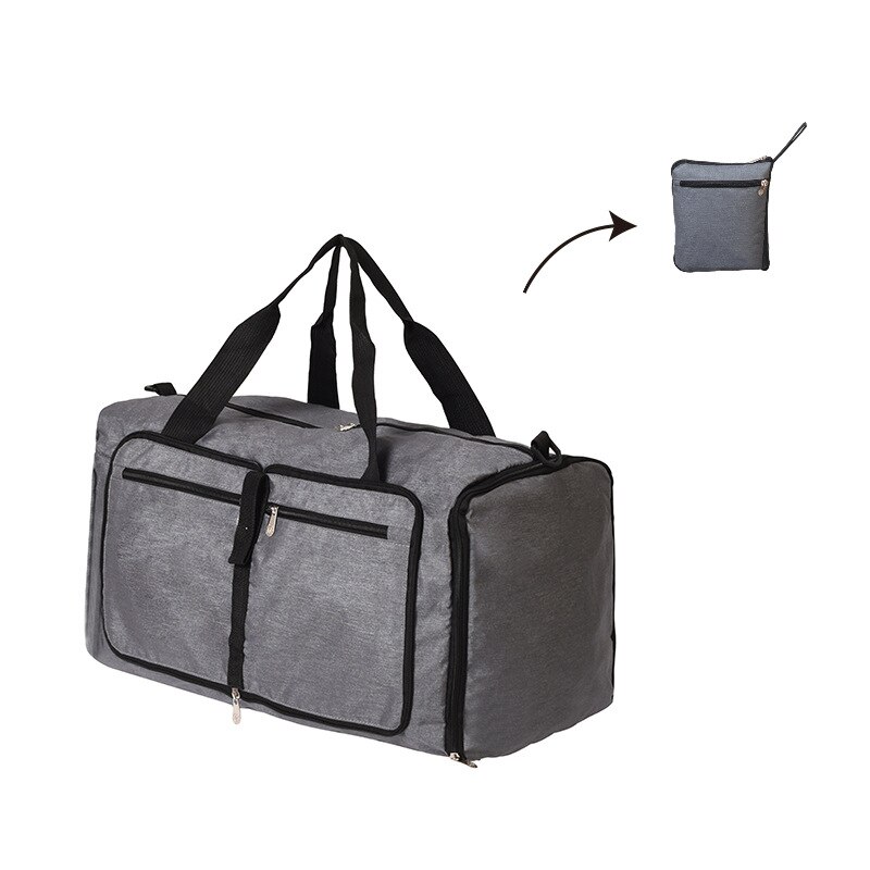 SONGYI Sports Handbag Solid Fitness Yoga Training Bag Short-distance Sports Shoulder Portable Men Women Luggage Bag Y189: Light Grey