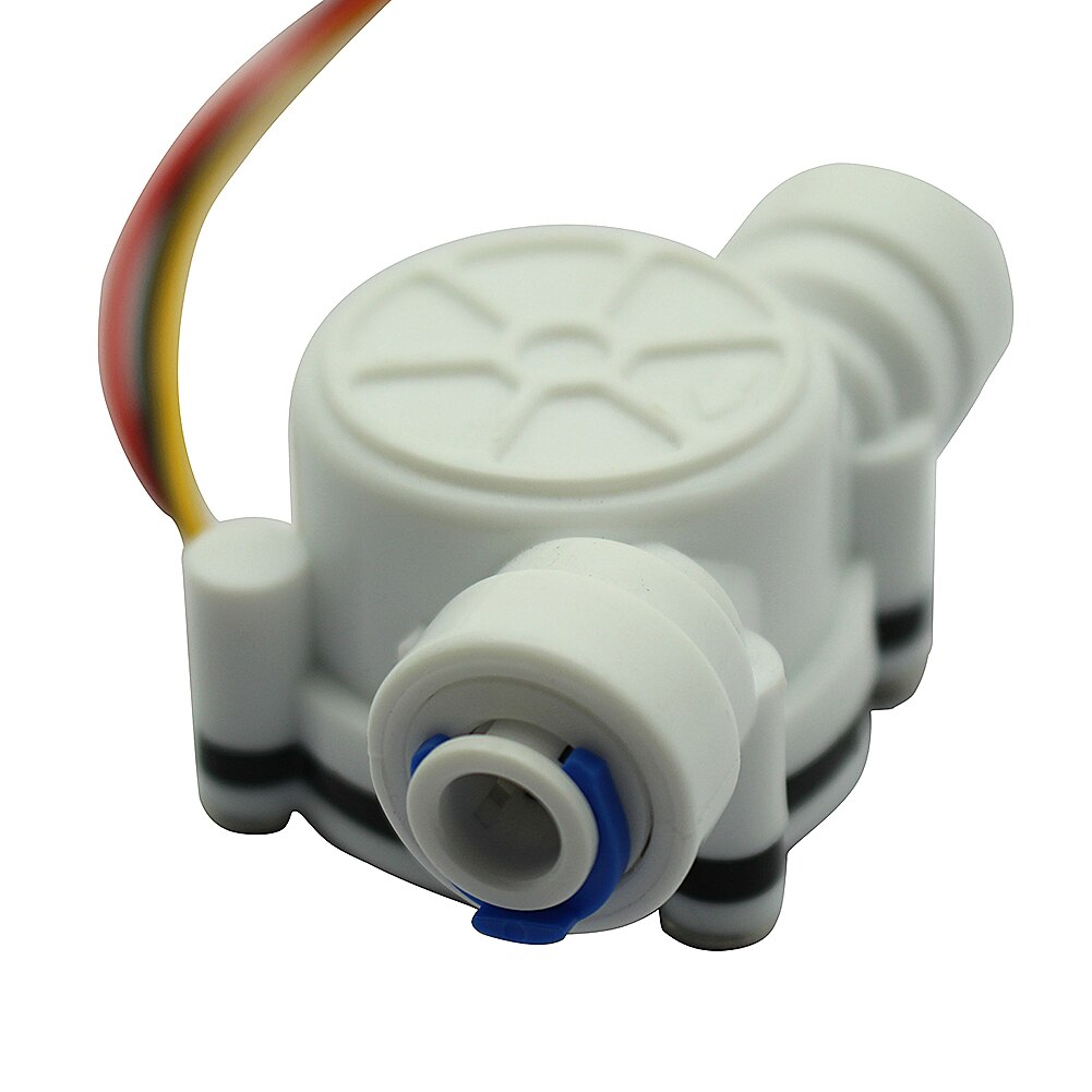 G1/4" PE Water Meter Water Flow Sensor DN6 High Precision Water Dispenser Coffee Machine Flowmeter