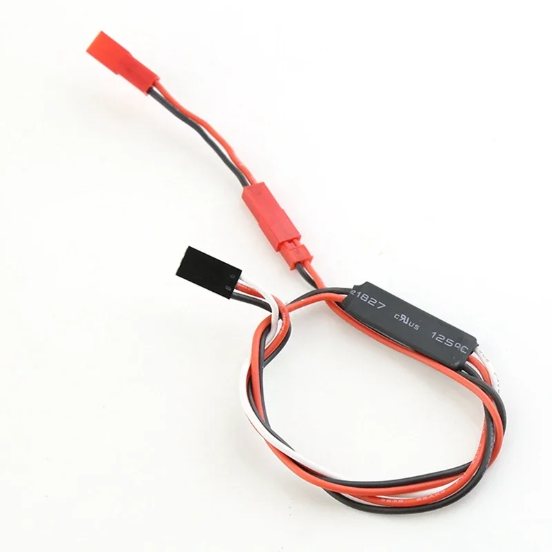 3CH afstandsbediening lier met hoogspanningskabel voor 1/10 Axiale SCX10 TRX4, Plug & Play RC Crawler Upgrade Onderdelen