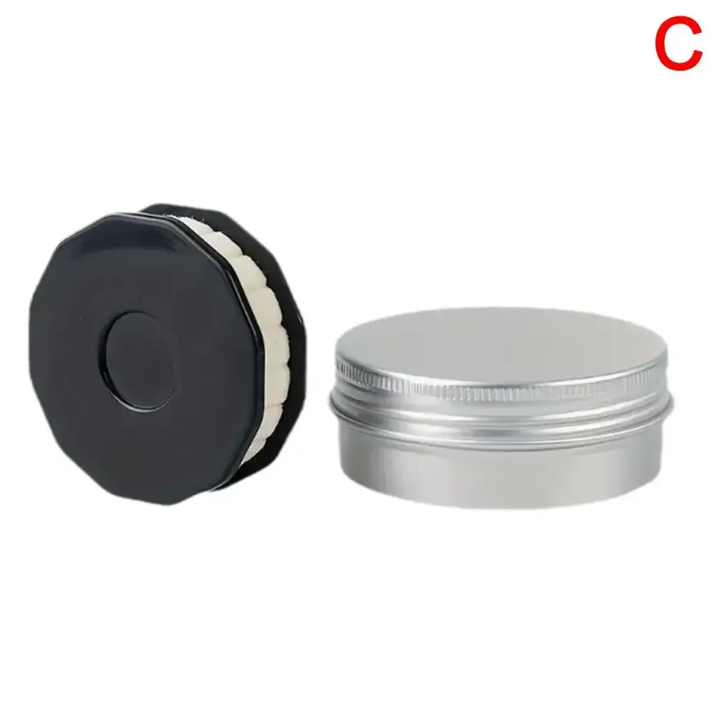 1 pçs lubrificador de corrente de bicicleta correntes de óleo rolo limpeza ferramenta manutenção portátil acessórios ciclismo: Cinza claro