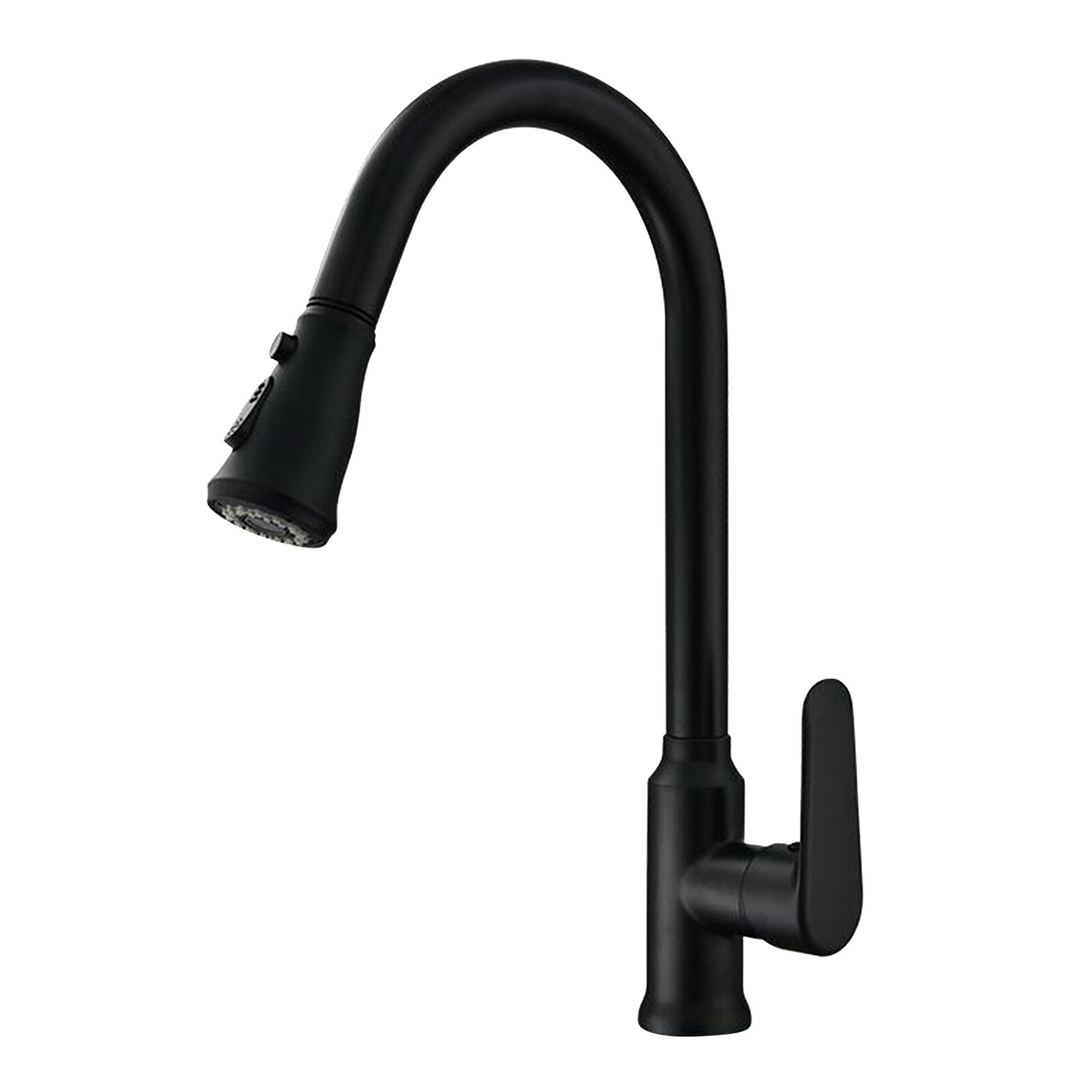 Kingston Englisch Country Kitchen Wasserhahn Aus Messing Mit Spritze – ölgebronzt, Klassisches Design