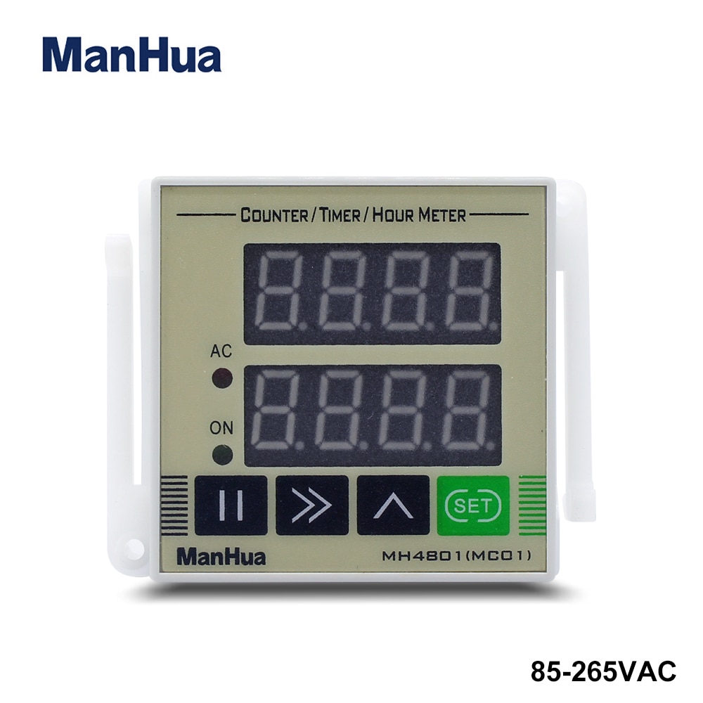 ManHua Intelligent digital multi-function measuring device MH4801 85-265V counter/timer/hour meter