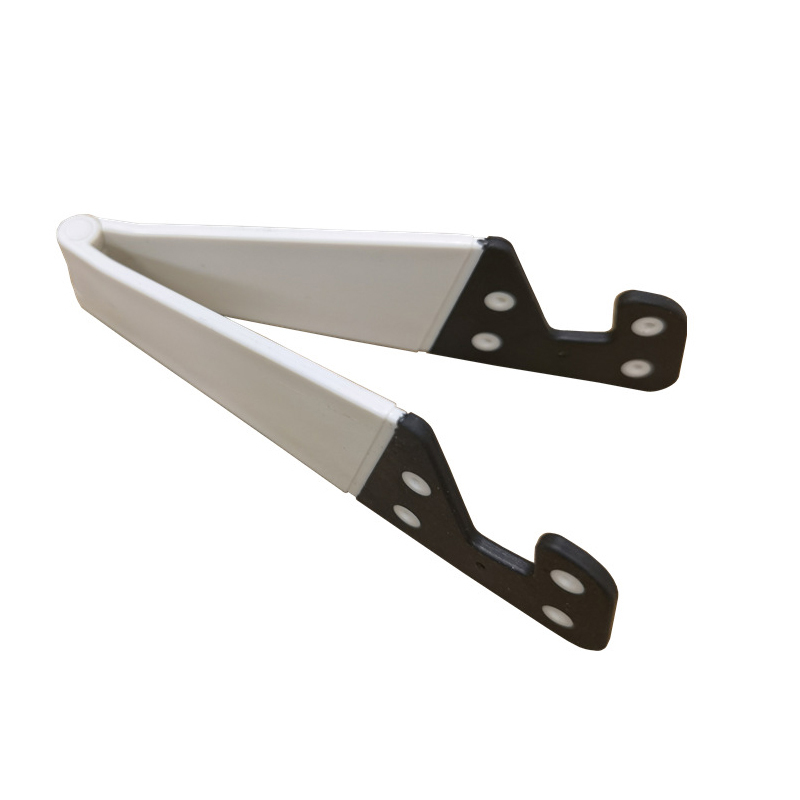 Mobiltelefonstativholder for smarttelefon nettbrett skrivebord universal sammenleggbar mobiltelefonholder stativ v-formet justerbar: Cyan