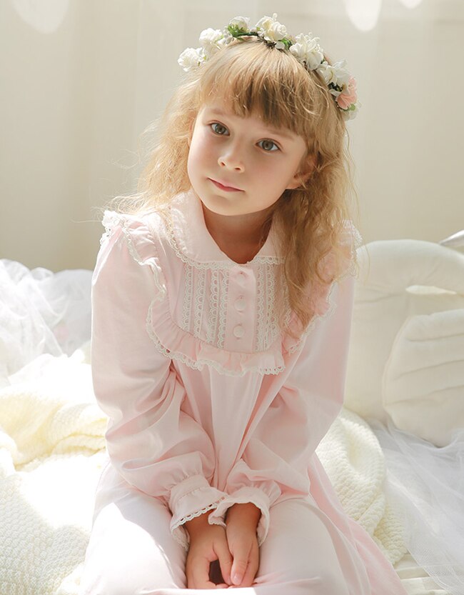 Vêtements Robe Enfant Col Claudine Robe Lolita Pour Enfants Filles