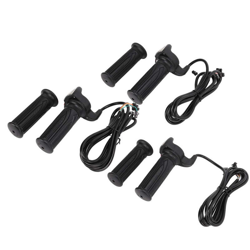 Elektrische Fiets Gashendel Stabiele Slijtvastheid Gevoelige Elektrische Fiets Batterij Indicator Throttle Voor 22.5Mm