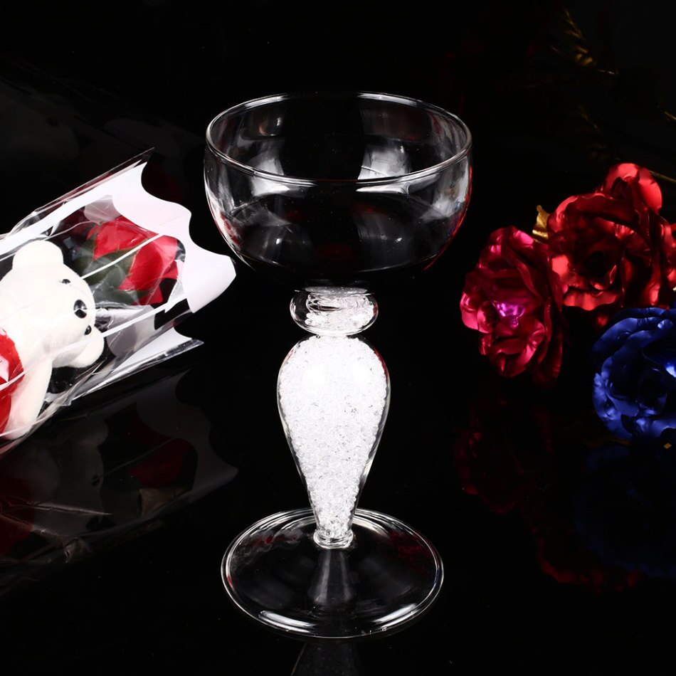 2 Stück Wellenform Glasbecher – Kreative Martini-Gläser, 300 Ml, Aus Borosilikatglas