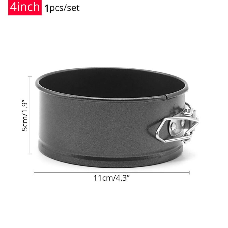 Springform Cheesecake Pan with Removable Bottom, Premium Leakproof Nonstick Cake Bakeware Pan, 4/7/9/10 inch: 1pcs 4inch