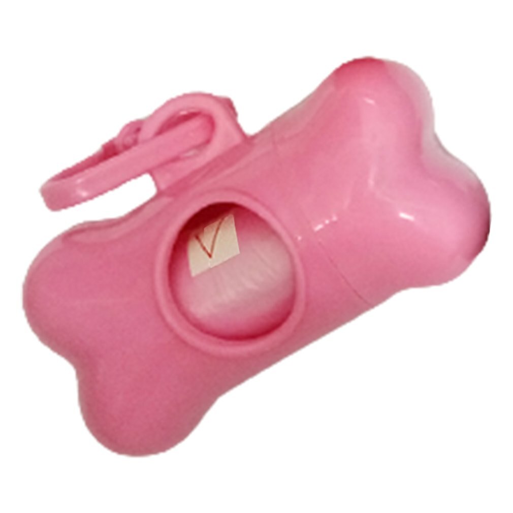 Pet Waste Bag Dispenser For Dog Waste Bag Holder - Plastic Garbage Bag Dispenser Carrier Case，Dog Pet 1 Roll Waste Poop Bags