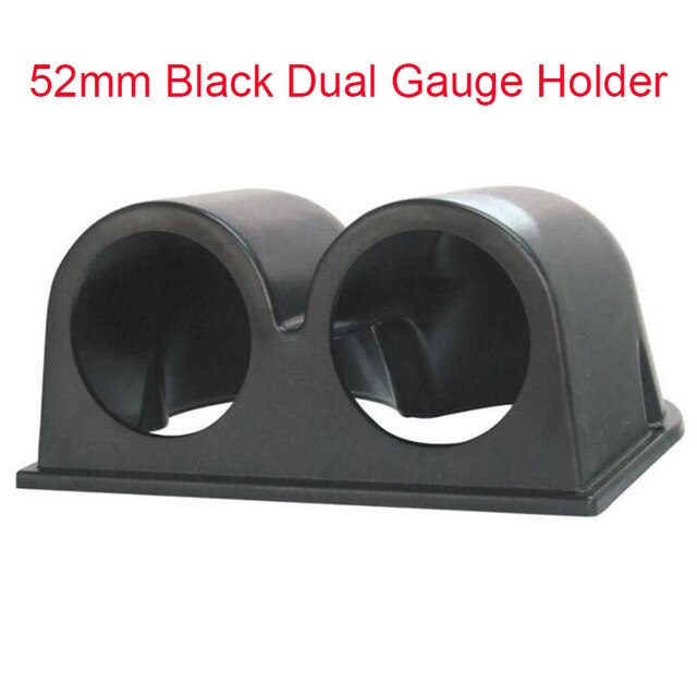 52mm Car Digital Tachometer Turbo Boost Gauge PSI BAR Water Temp Oil Temp Oil Pressure Gauge Voltmeter Rpm Meter Warning Light: Dual Gauge Holder