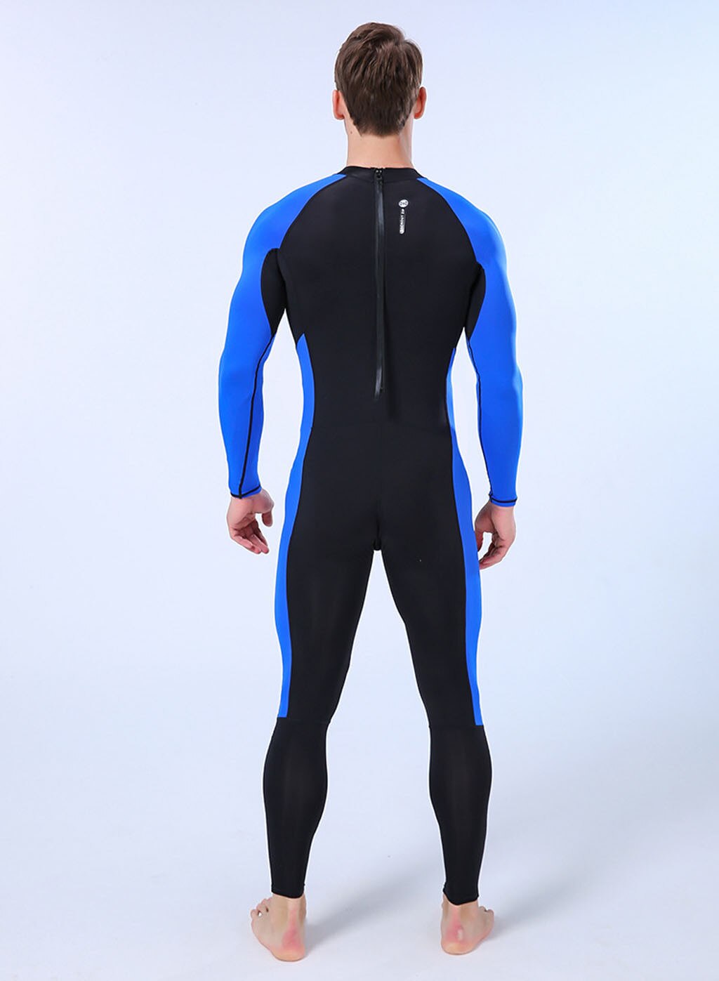 Men's Full Body Wetsuit Men Neoprene Long Sleeves Dive Suit - Perfect For Swimming/scuba Diving/snorkeling/surfing Orange #GH