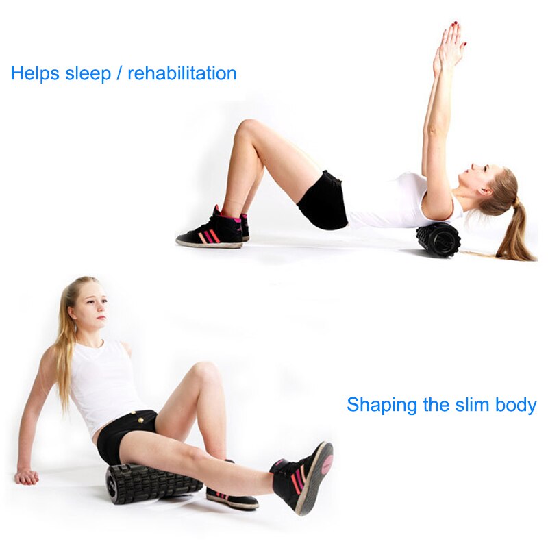 Rodillo de espuma de columna de Yoga, bloque de Yoga, rodillo de espuma para ejercicio, ideal para el gimnasio, masaje, ejercitar músculo, relajación, fácil de usar