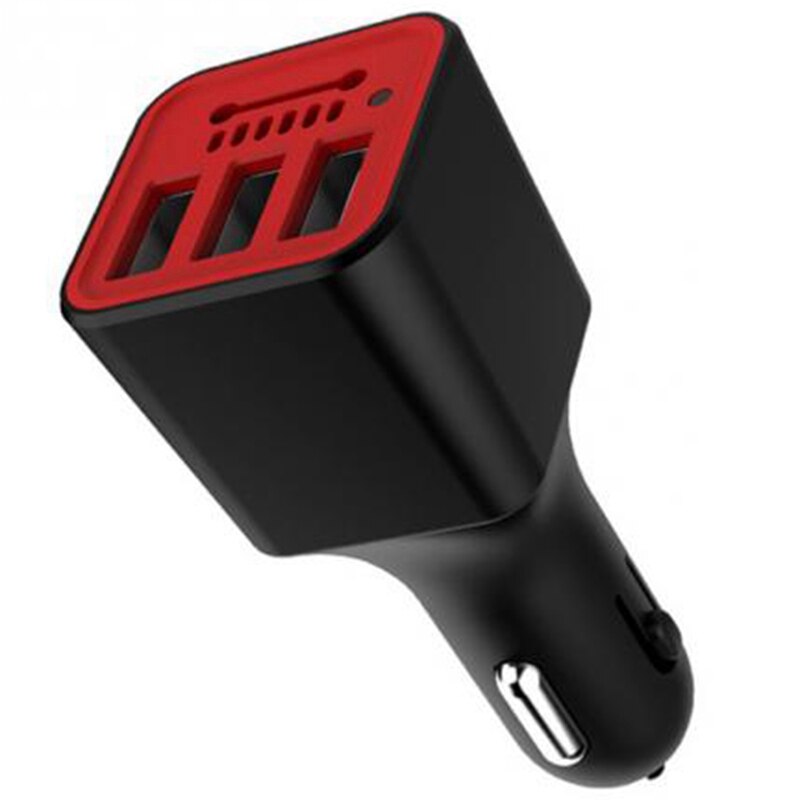 Negatieve ionen ionisator luchtreiniger 3 usb-poorten autolader draagbare voertuig