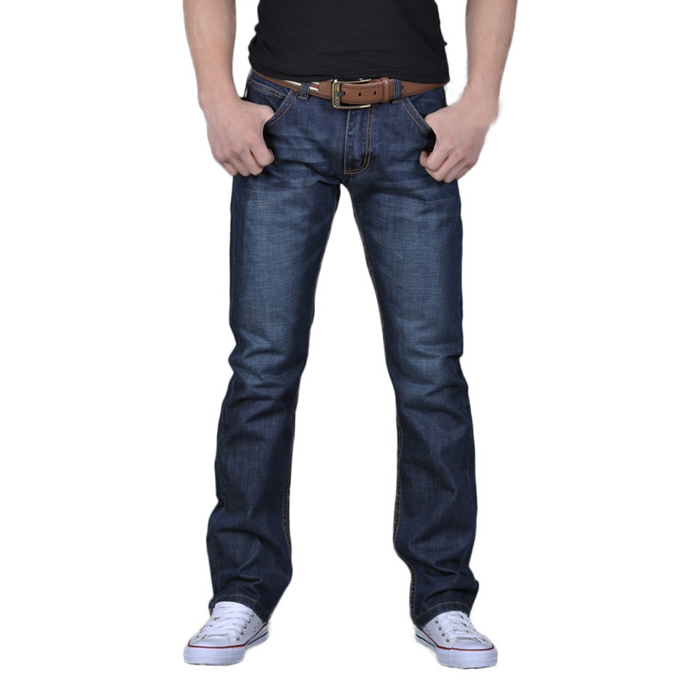 Men Denim Jeans Casual Autumn Winter Hip Hop Pants Male Loose Work Long Trousers men Jeans Pants Slim Fit Denim Jean #10: 38