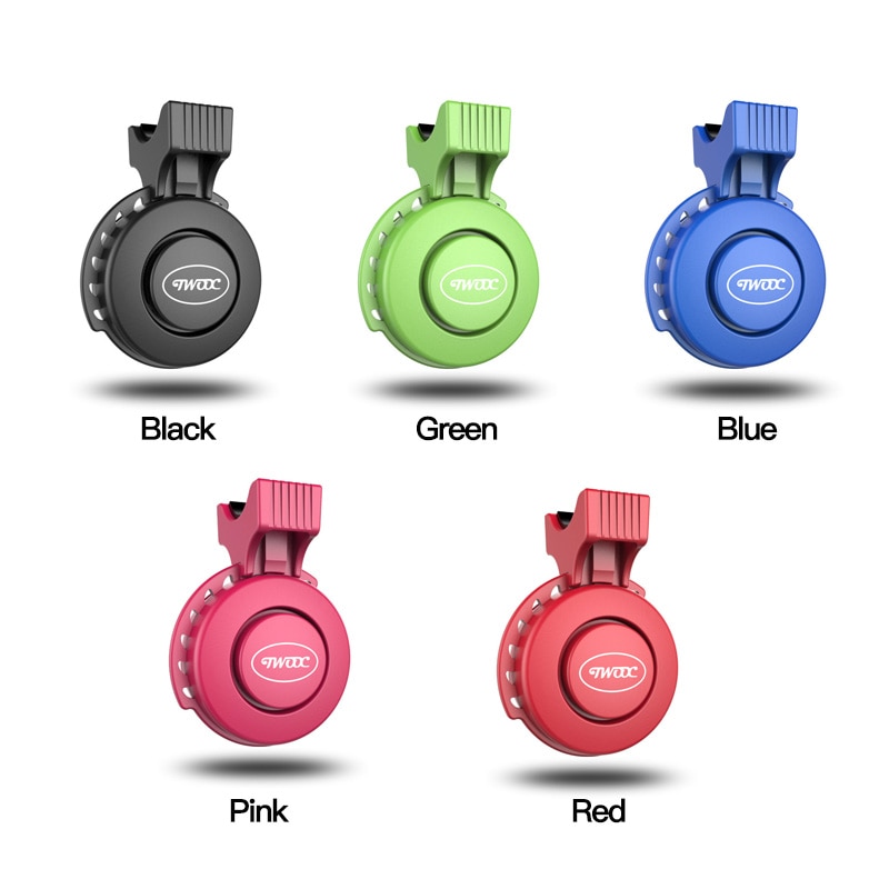 Bicicletta Elettrica Campana Corno Elettrico di Ricarica USB Alto Volume Nastro di Silicone Piccolo E Squisito Bici Da Strada Scooter Corno