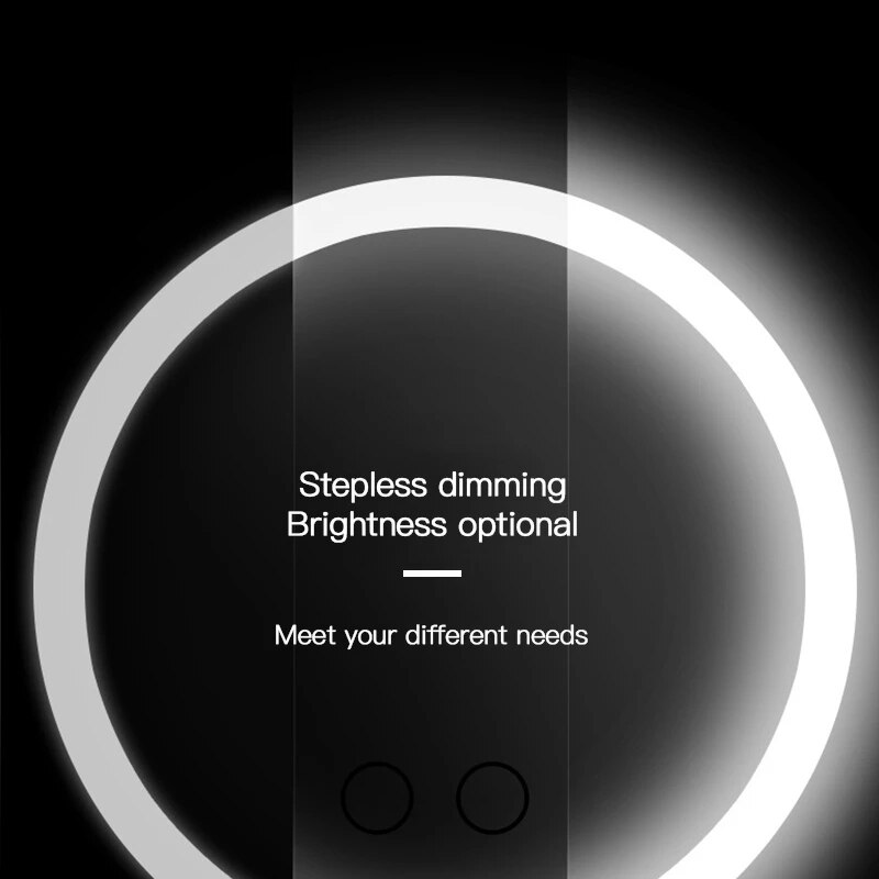 Makeup Mirror With Led Light Dressing Table Mirror Beauty Ring Light Mirror Beauty Tools For Photo Fill Light Small Mirrors