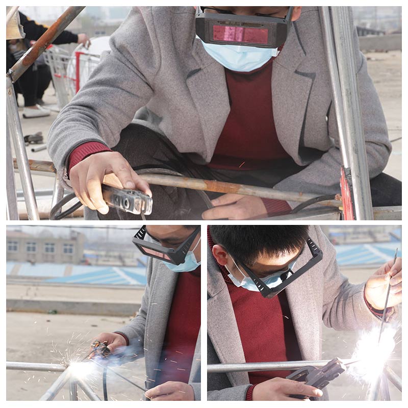 UV Welding Glasses Auto-darkening Automatic Dimming Welding Helmets Solar Goggles Special Safety Protection For Welding Worker
