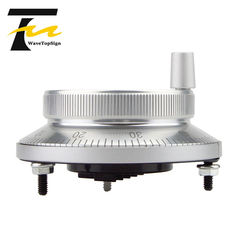 WaveTopSign CNC pulseur volant diamètre 60mm ou 80mm Voltgae impulsion 100 DC24V 4 broches CNC Machine manuel impulsion codeur générateur