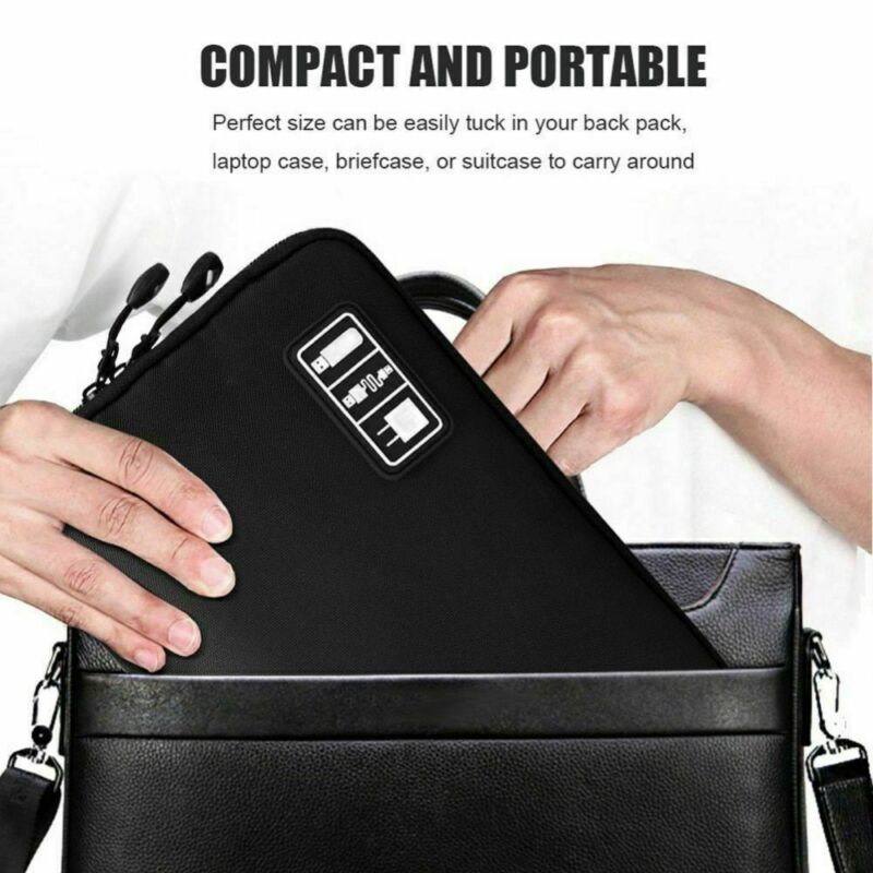 Electronic Accessories Cable USB Stick Organizer Bag Portable Travel Bag