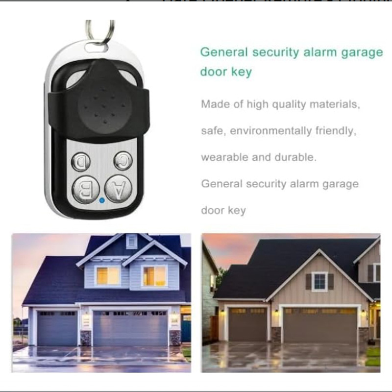 Ouvre-porte de Garage télécommandé 315MHz 433MHz, duplicateur de 4 boutons, clés de voiture sans fil, contrôleur de remplacement pour la sécurité de la maison