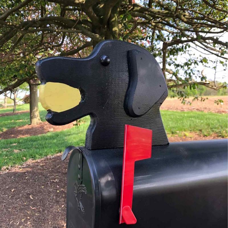 Garten Ebene bilden Briefkasten Wetterfeste Hund Und Schwein Post Kasten Für Bauernhof Hof Terrasse Kreative Briefkasten draussen Garten Dekor