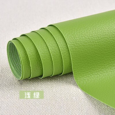 100x137cm Self Adhesive PU Leather Fabric Patch Sofa Repair Patches Stick-on PU Leather Fabrics Stickers Scrapbook Large Size: 100x137  green