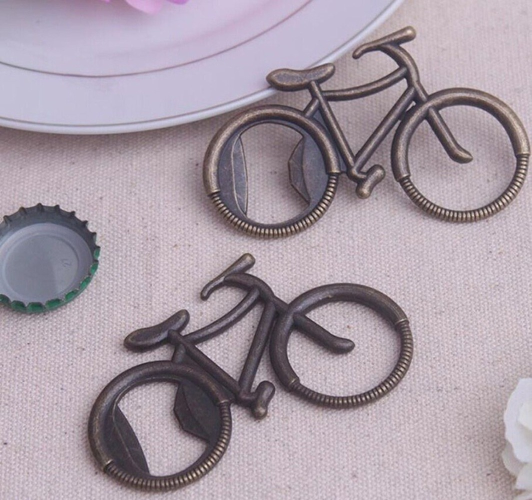Décapsuleur vélo forme alliage outil fête de mariage anniversaire bébé douche faveur Souvenirs ouvre-bière