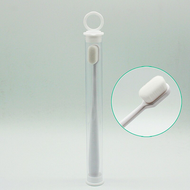 1 Pcs Ten thousand hair toothbrushes pregnant women and children soft toothbrush super soft with PVC tube