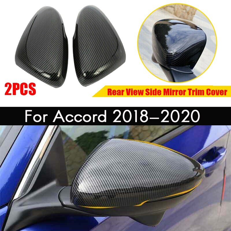 Voor Honda Accord Carbon Fiber Achteruitkijkspiegel Cover-Zijspiegel Cover Cap