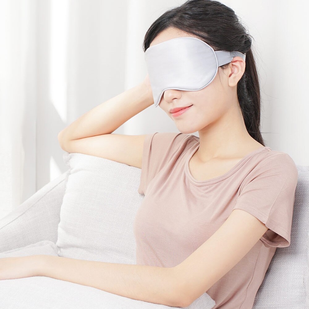 Oogmasker Verwarming Blinddoek Verwarming Comprimeren Sleep Eyeshade Eye Cover Eyepatch Gezichtsmasker Reizen Shield Slapen Aid