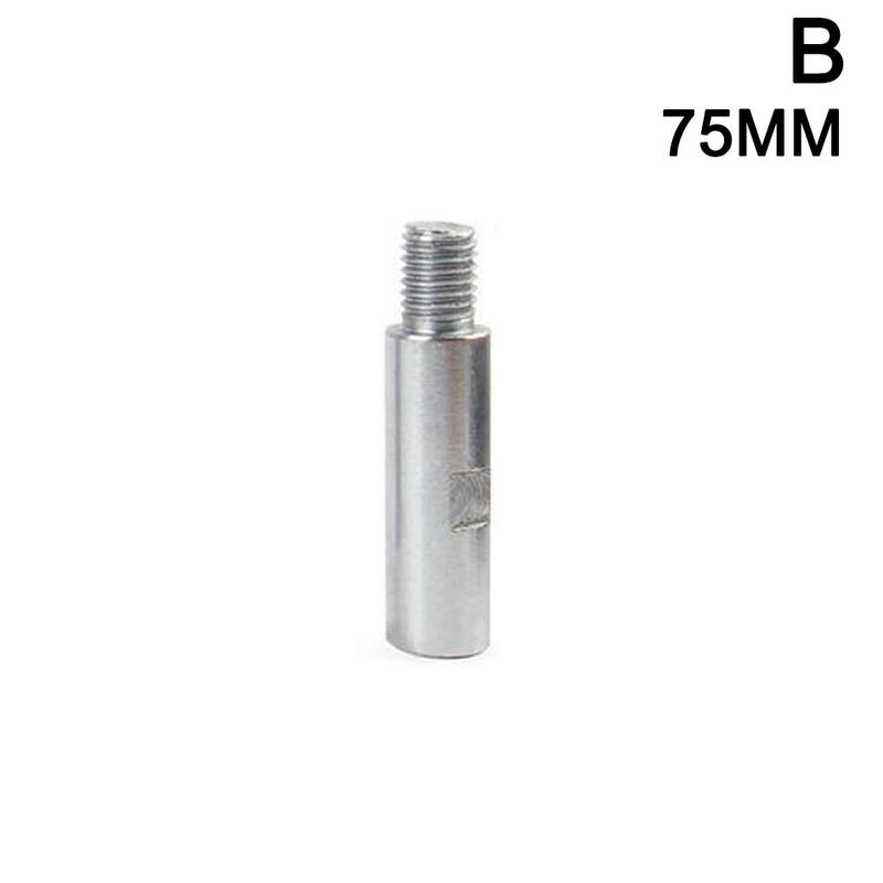 1PC Angle Grinder Extension Connecting Rod M14 Thread Adapter Extension Rod 80mm Polishing Pad Grinding Connection: 75mm