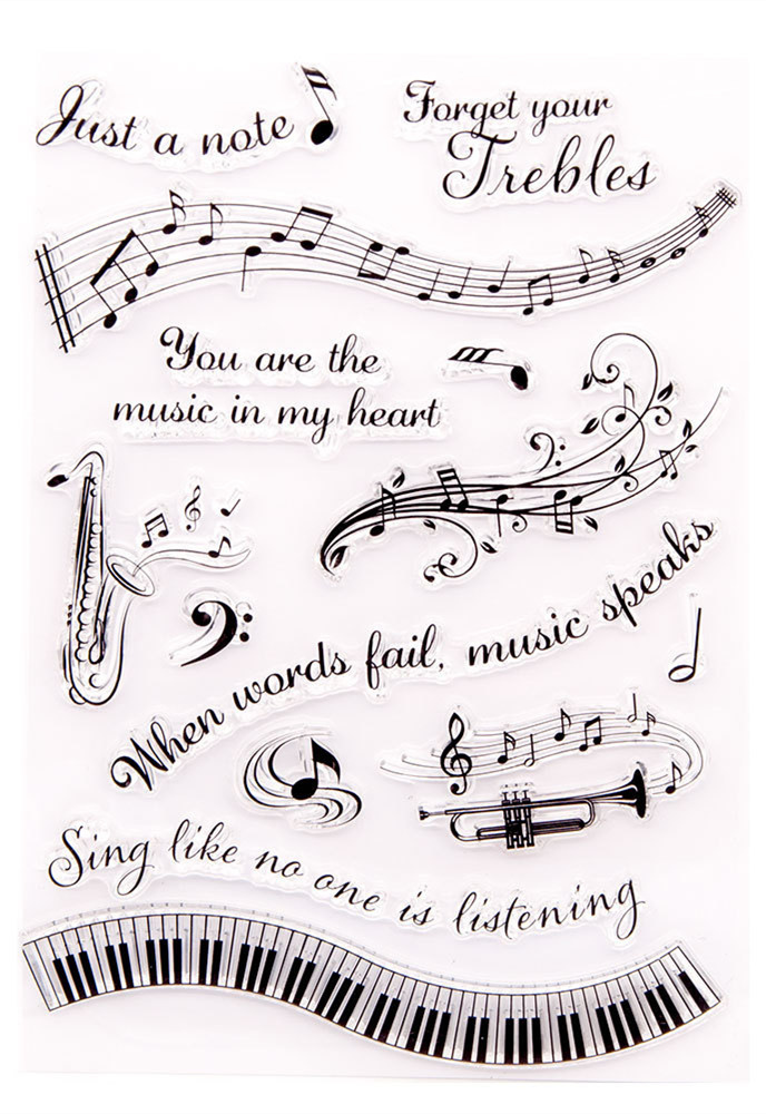 Świąteczne przezroczyste stemple Silikonowe przezroczyste stemple robić tworzenia kartek i scrapbookingu DIY: Burgundowy