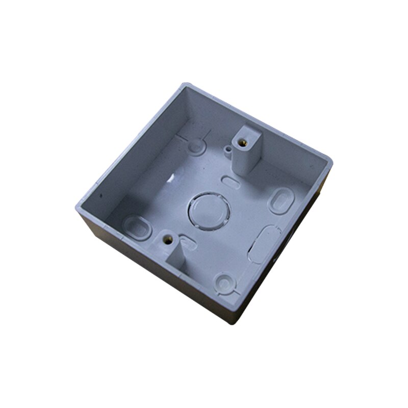 5 Pcs Single Muur Plaat Wandmontage Socket Doos Interne Cassette Pvc Schakelaar Montage Box Junction Box