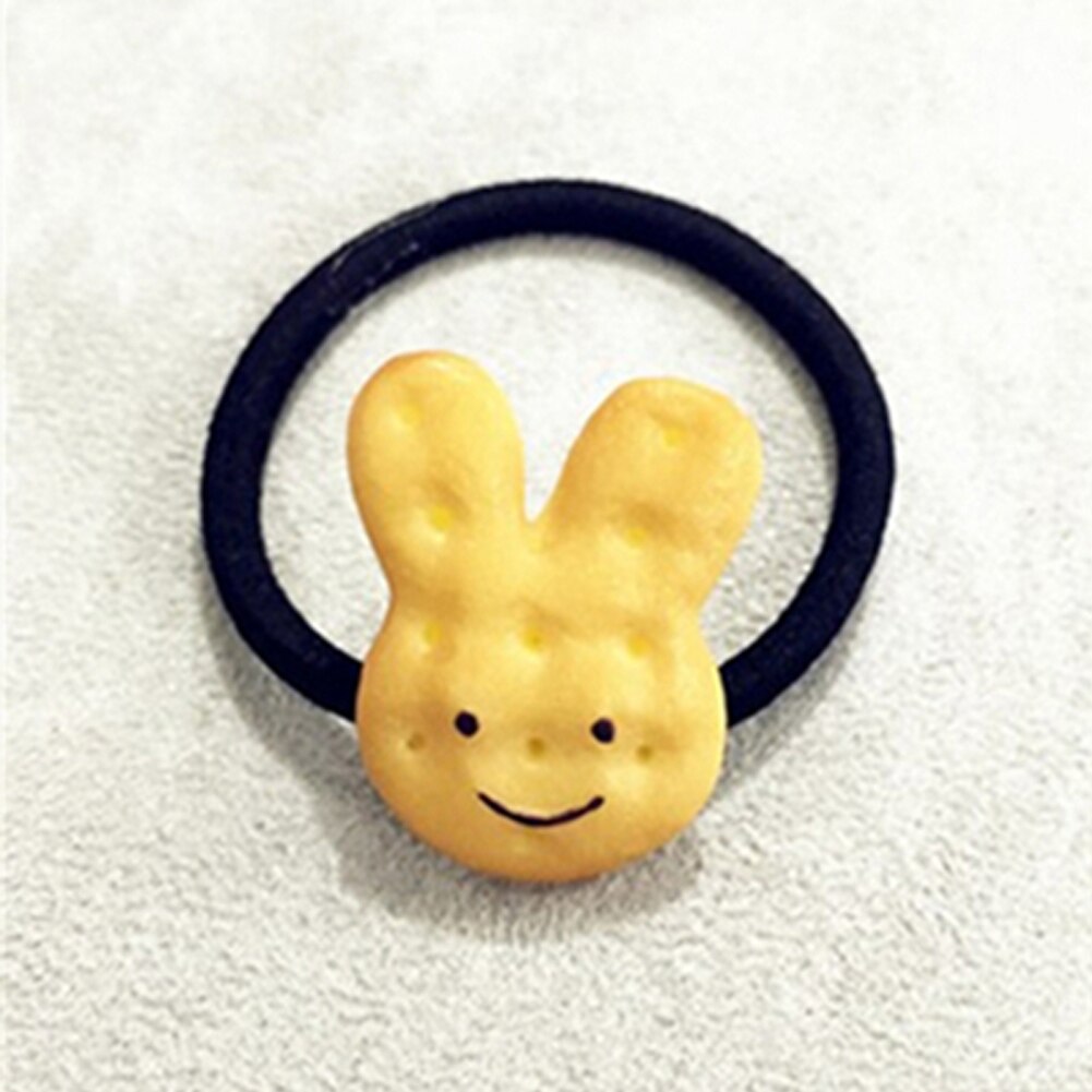 Cookie Haarspeld Haar Clip Haar Ring Elastische Elastiekjes Haar Touw Meisjes Hoofdbanden Haar Banden Kinderen Haarband Haaraccessoires: 4