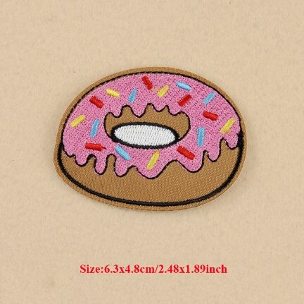 Octopus Sushi Pizza Borduren Patch Strijken Op Japanse Voedsel Leuke Applicaties Kleding Stickers Badges Voor Tassen Schoenen Plakboek: 9o