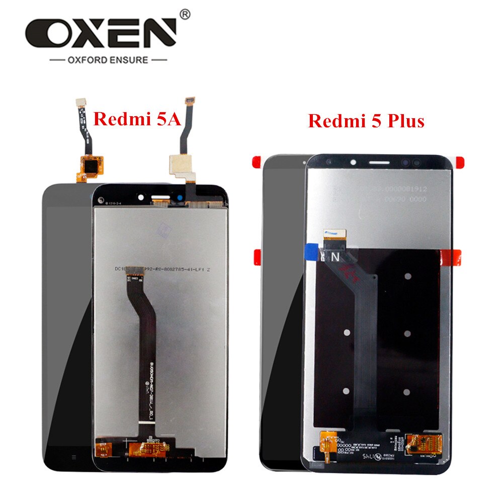 OXEN Für Xiaomi Redmi 5 Plus 5A LCD Display + Touch Screen Digitizer Montage Ersatz Redmi5A 5 Plus 5A LCD 100% getestet + Werkzeuge