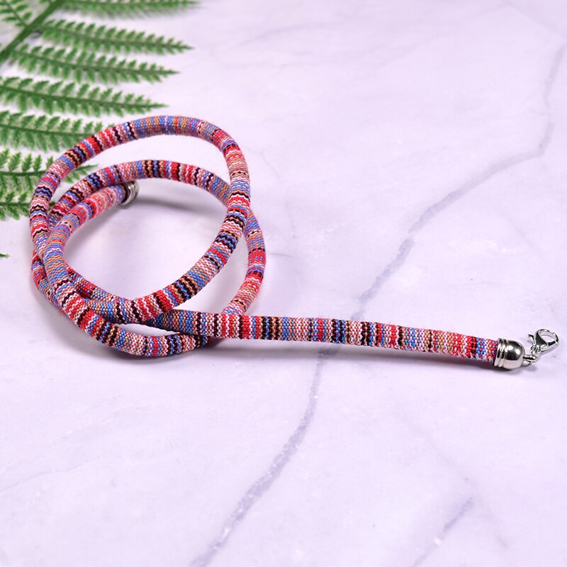 Ethnische Schnur Kette auf den Hals für Frauen Bohemian Hang Masken String Lanyard Sonnenbrillen Männer der Cuelga Mascarillas 65cm: 6