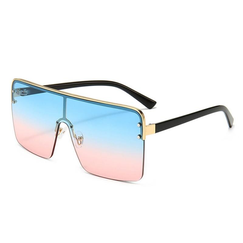Unisex solbriller voksen udendørs anti-peeping integreret beskyttelsesbriller metalramme: 04